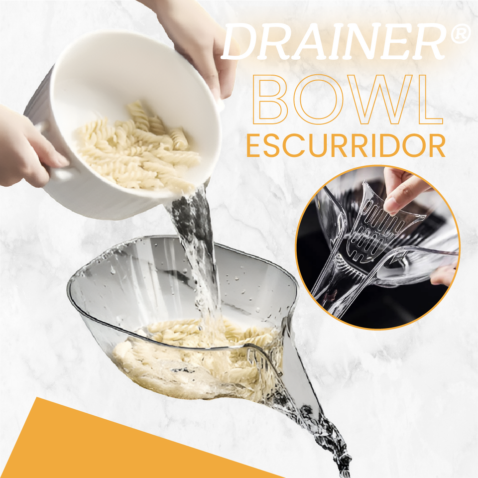 DRAINER BOWL- Escurridor de alimentos 🔥 HOT SALE 🔥