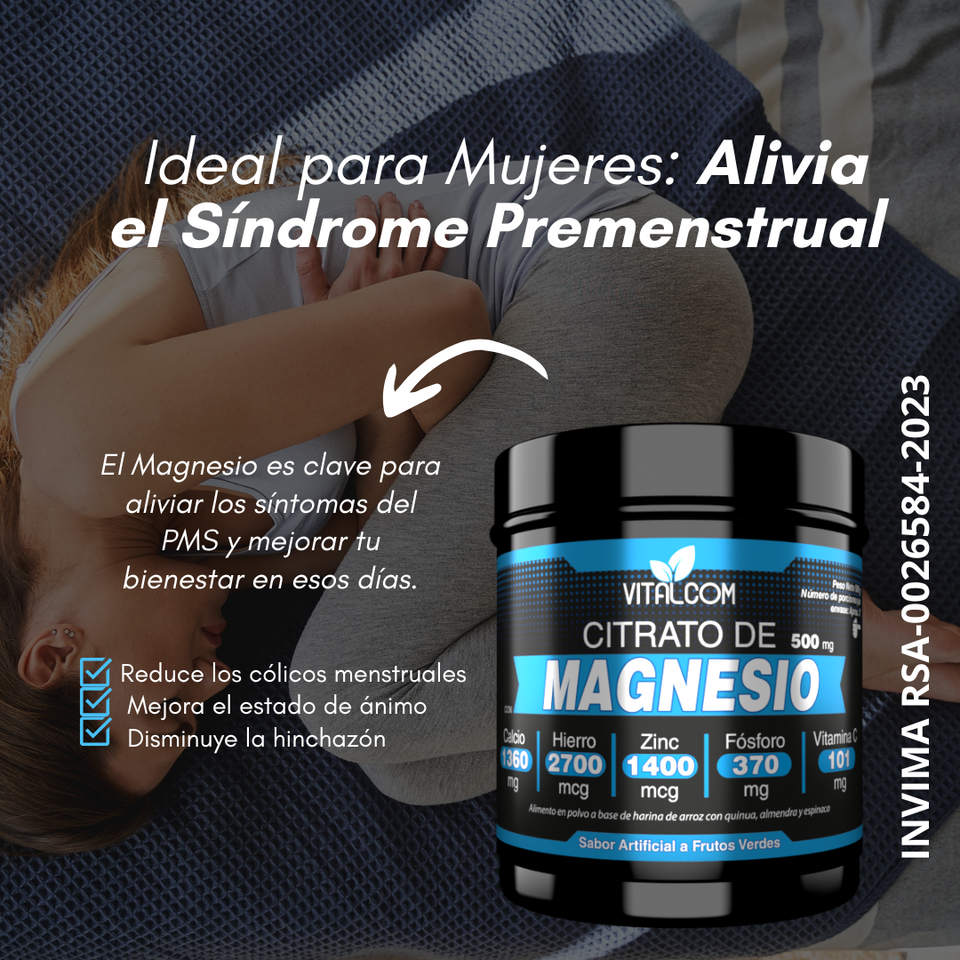 CITRATO DE MAGNESIO®- Energía al 100%