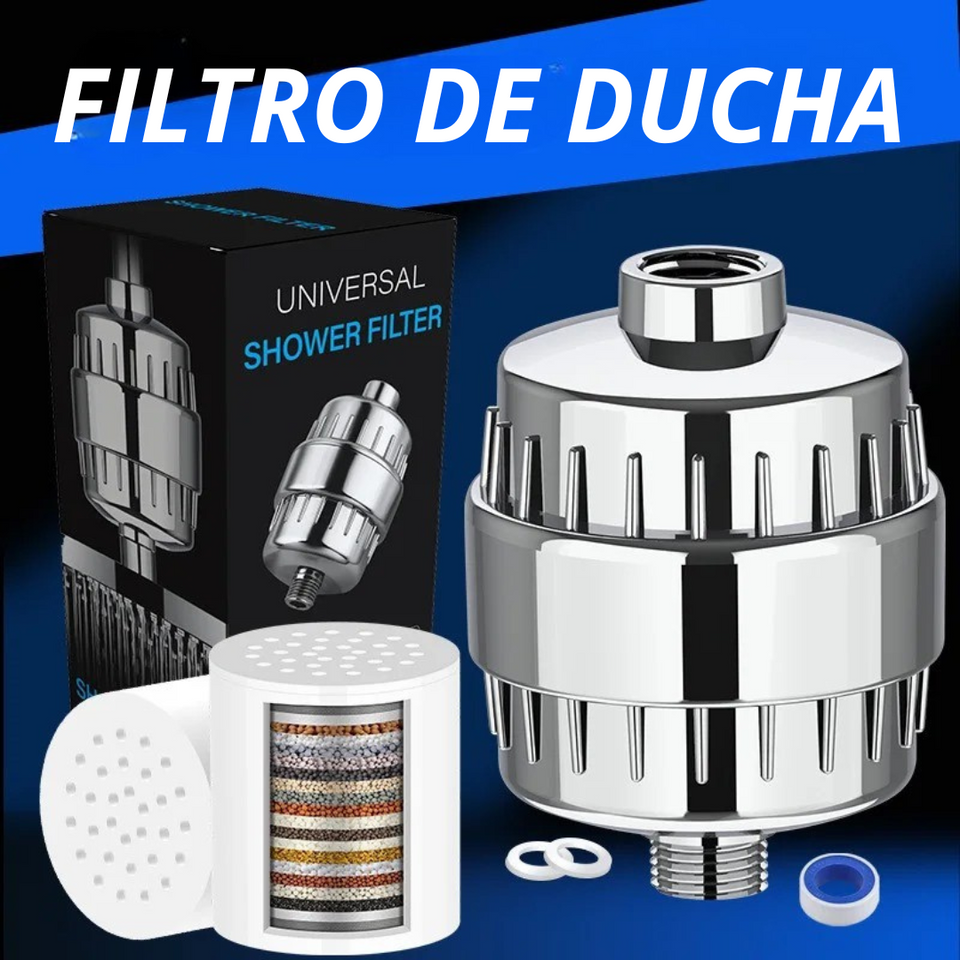 HydroPure™- Filtro antitoxinas para tu ducha.