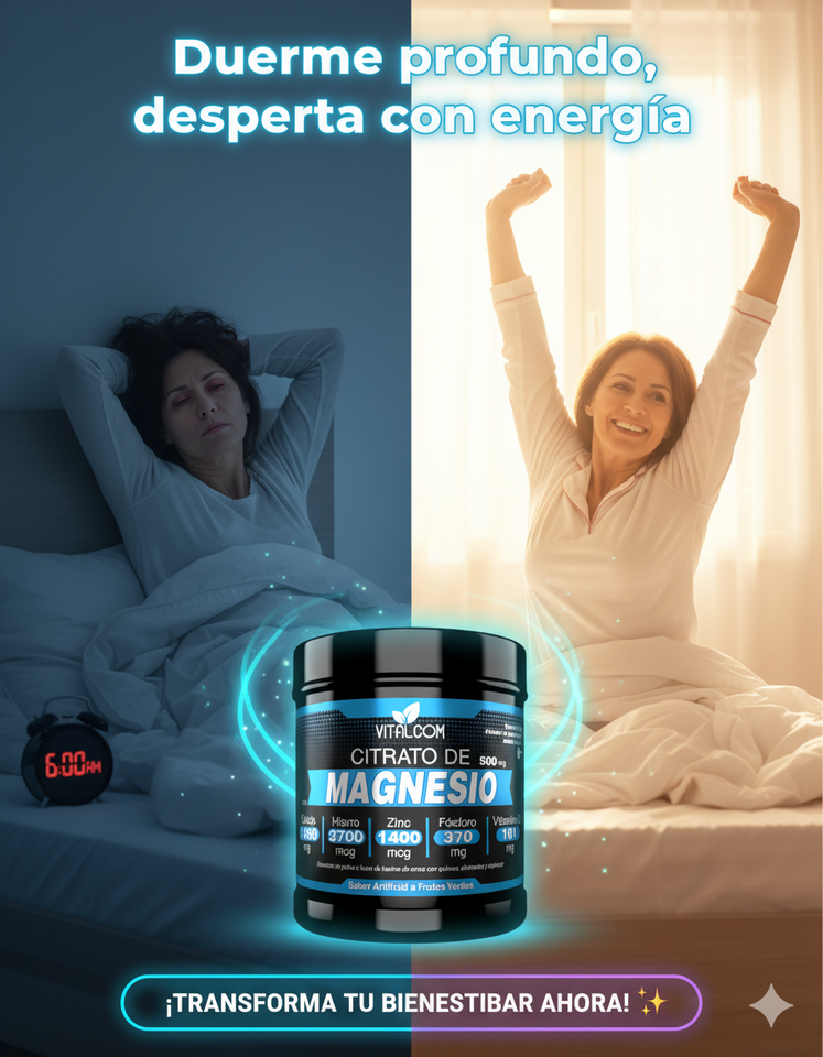 CITRATO DE MAGNESIO®- Energía al 100%