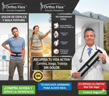Cinturón Ortopédico Ortho Flex® – Alivio Inmediato para Dolor de Espalda y Postura Correcta