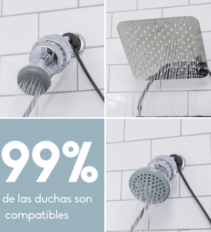 HydroPure™- Filtro antitoxinas para tu ducha.