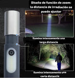 Linterna UltraLED Alta Potencia Recargable ¡OFERTA 2X1!