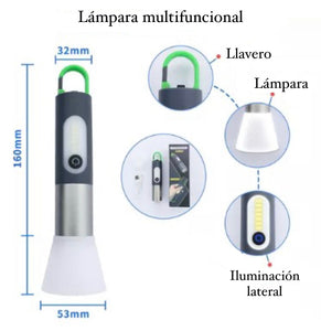 Linterna UltraLED Alta Potencia Recargable ¡OFERTA 2X1!