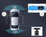 Espejo Retrovisor Doble Cámara Full HD