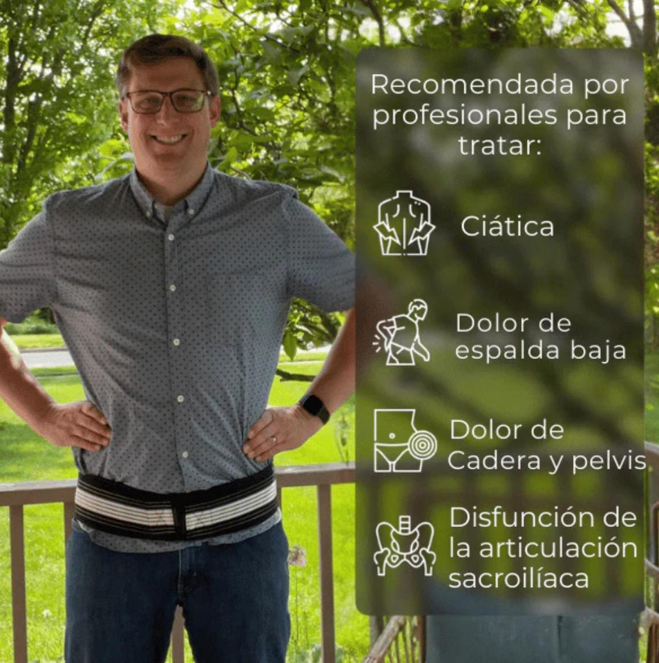 Cinturón Ortopédico Ortho Flex® – Alivio Inmediato para Dolor de Espalda y Postura Correcta