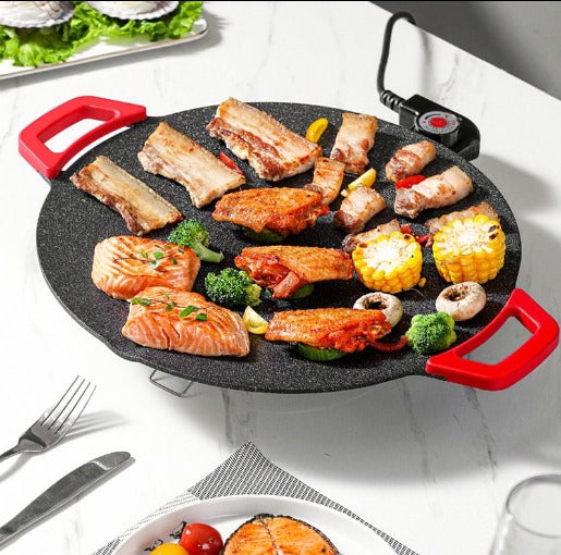 🍳 Sartén Multiuso Eléctrica – Cocina todo en minutos🔥