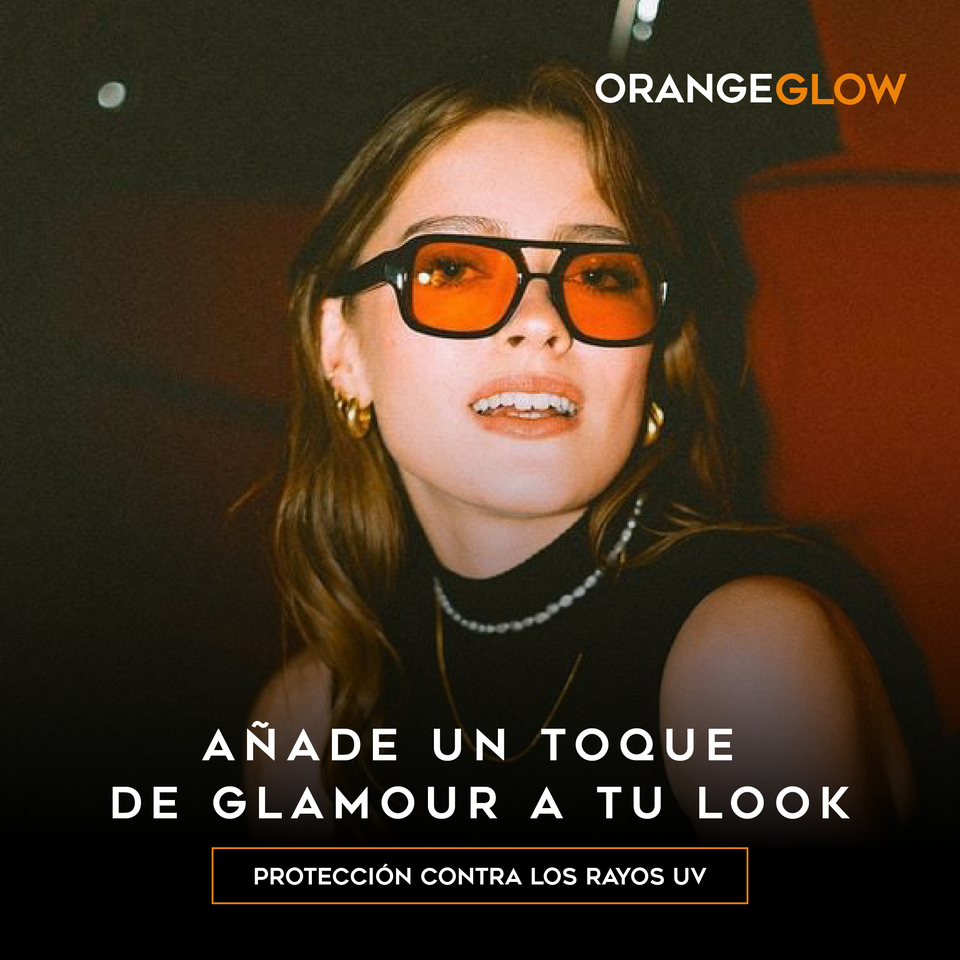 ORANGE GLOW® GAFAS DE SOL VINTAGE UNISEX