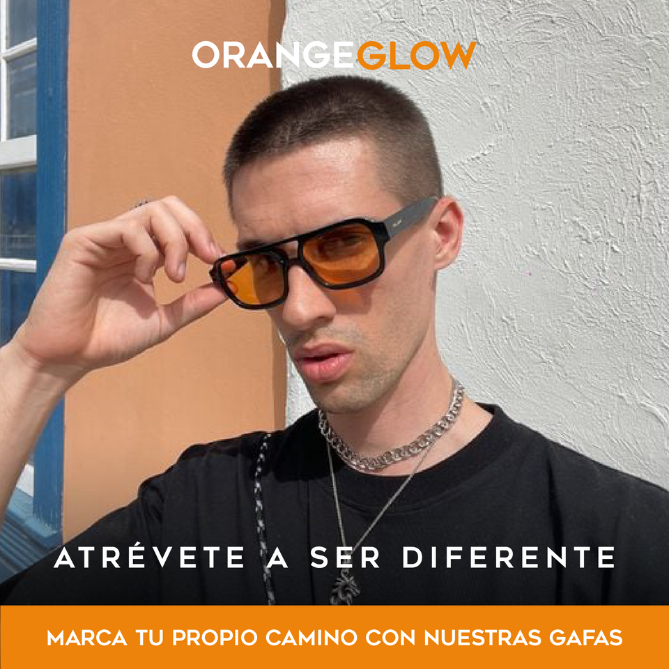 ORANGE GLOW® GAFAS DE SOL VINTAGE UNISEX
