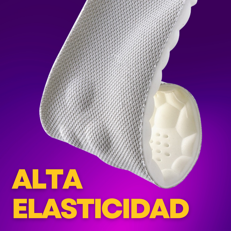 Plantillas Cloud 4d unisex suaves de alta elasticidad