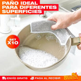 Paño Mágico con Acero Inoxidable — Pack x10