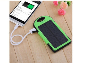 Cargador Portátil Panel Solar - Power Bank Solar 5000mAh