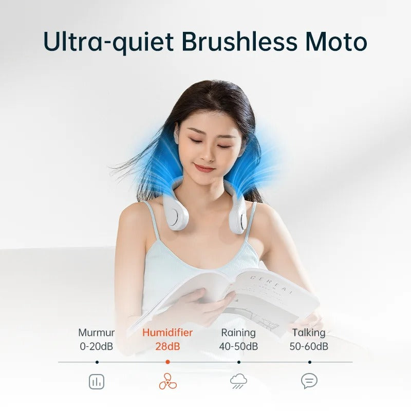 AeroFresh 360® – Ventilador Portátil de Cuello 🔥¡OFERTA!🔥